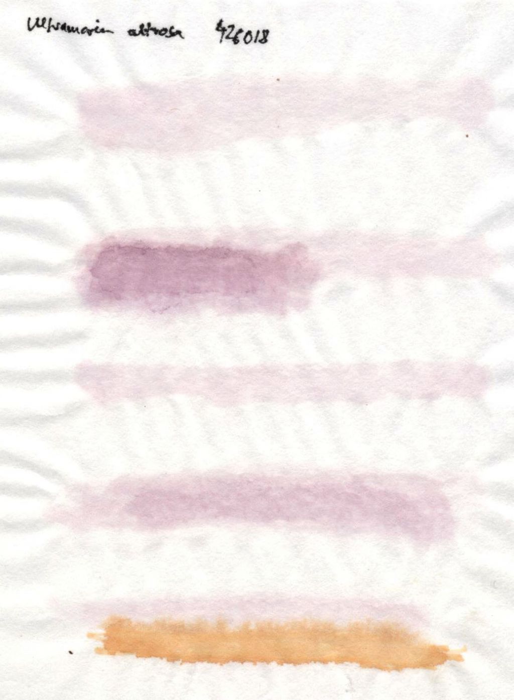 Kremer akvarel - ultramarínová červená, fialově růžová (plast, 3 x 1,8 x 1 cm)